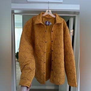 Urban outfitters quilted jacket burnt orange XL
